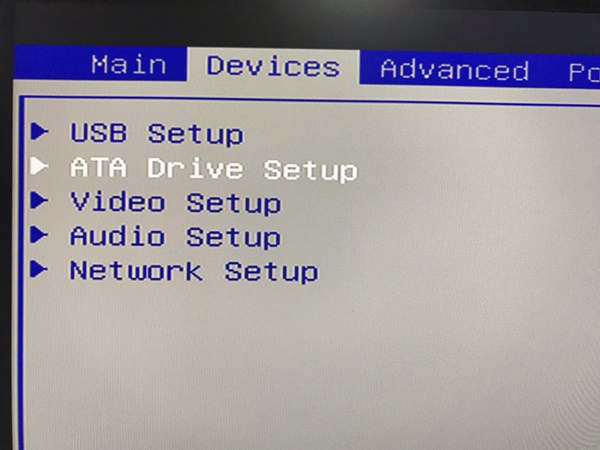 วิธีตั้งค่า SSD ใน BIOS