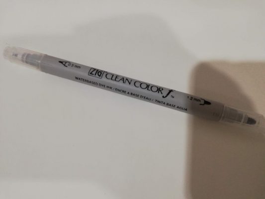 ปากกาสียี่ห้อ zig clean color